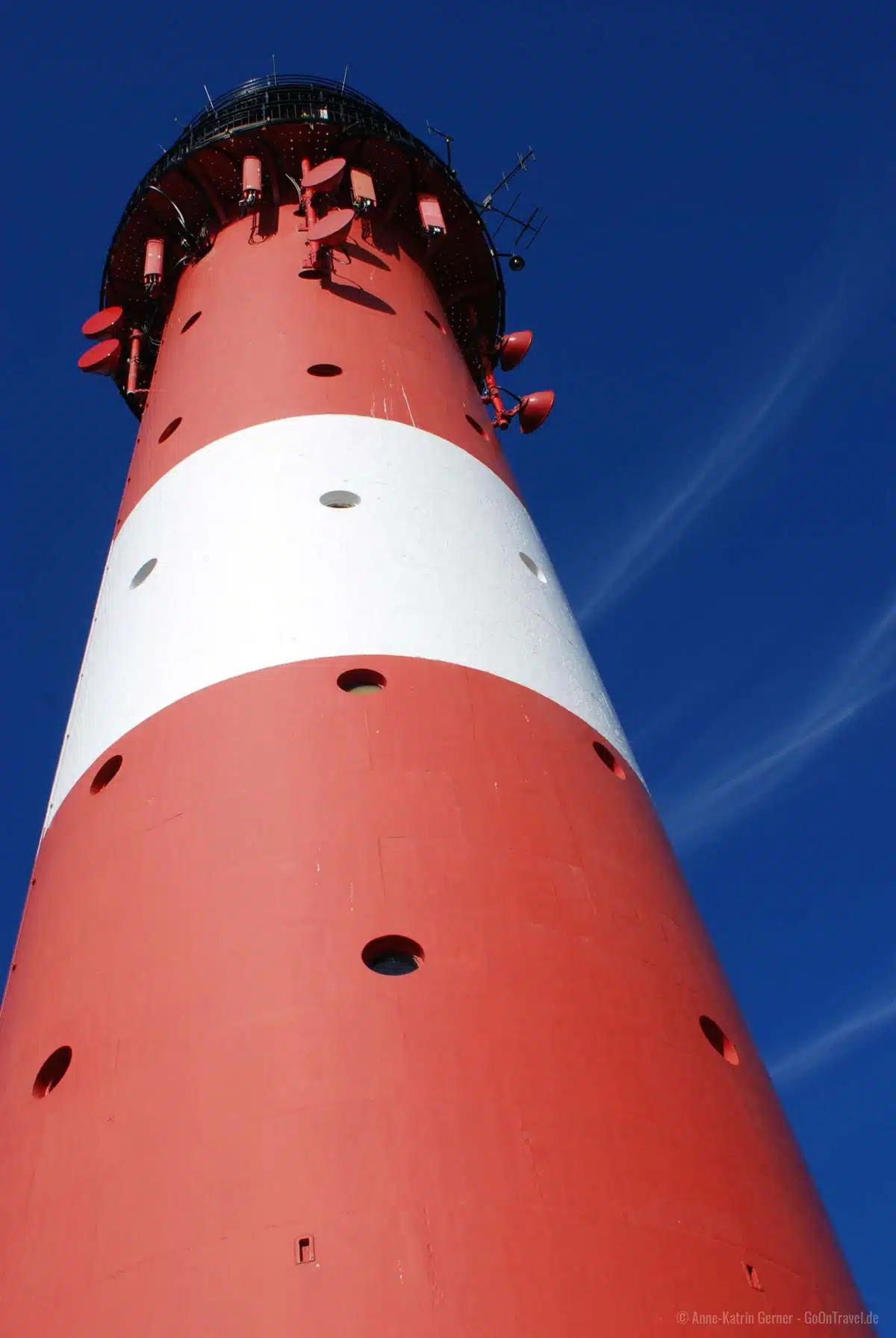 Aus 50 Meter Höhe muss der Blick fabelhaft sein Aus 50 Meter Höhe muss der Blick fabelhaft sein