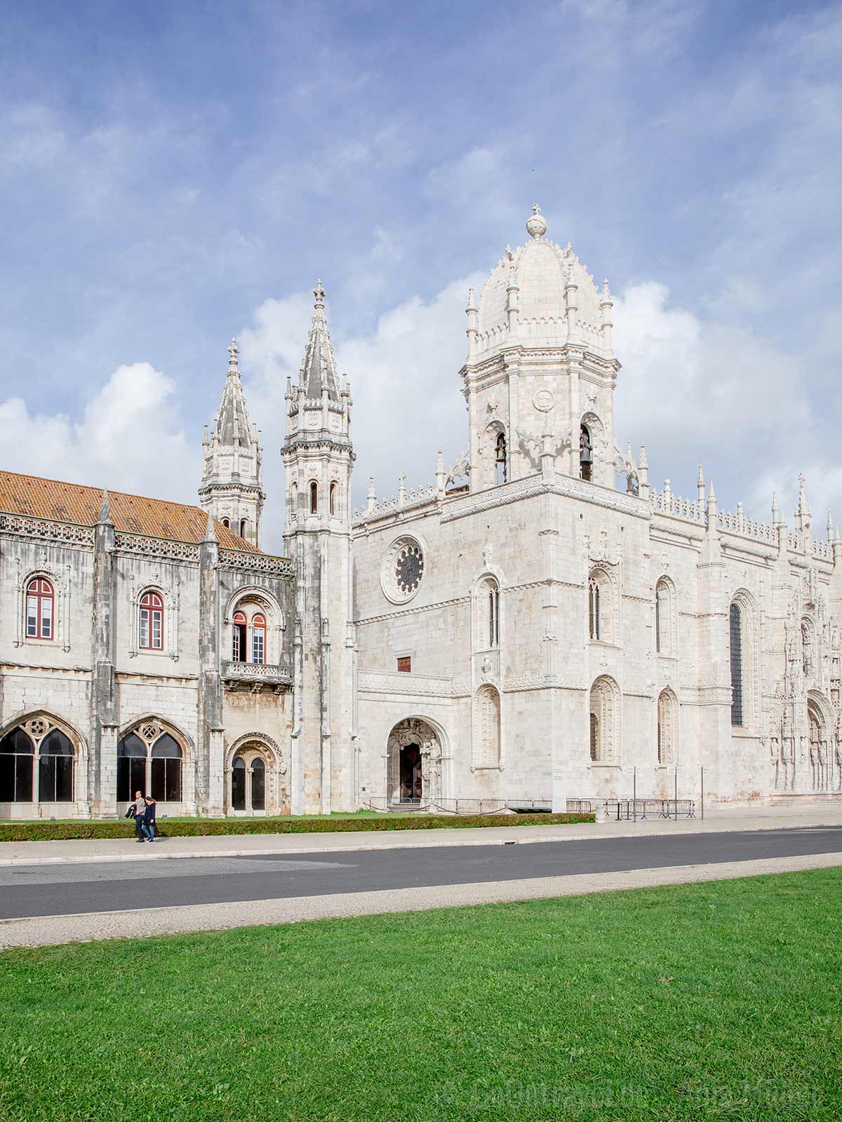 Jerónimos Kloster im manuelinischen Baustil Jerónimos Kloster im manuelinischen Baustil