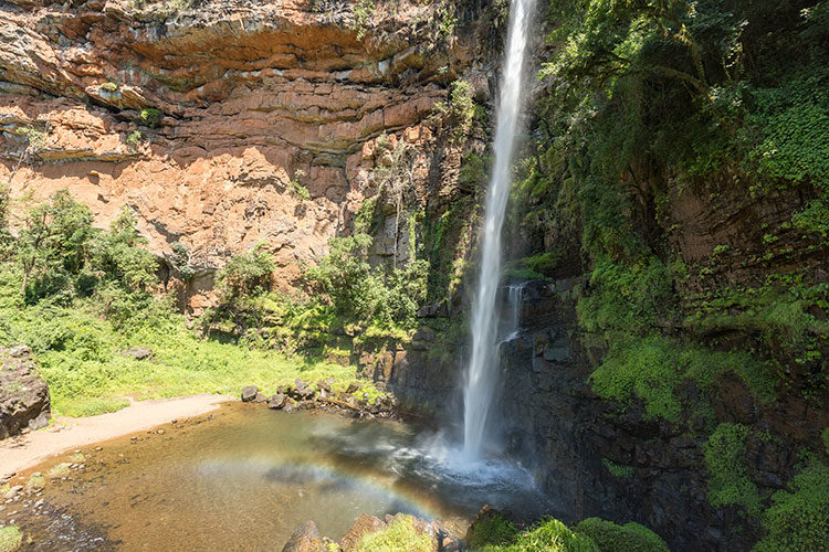 Der Lone Creek Falls in Südafrika Der Lone Creek Falls in Südafrika