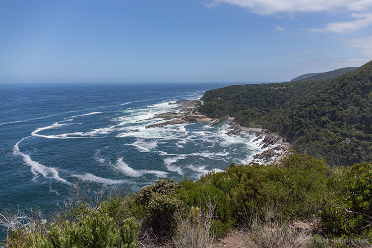 Blick vom Lookout Trail auf den Tsitsikamma Nationalpark Blick vom Lookout Trail auf den Tsitsikamma Nationalpark