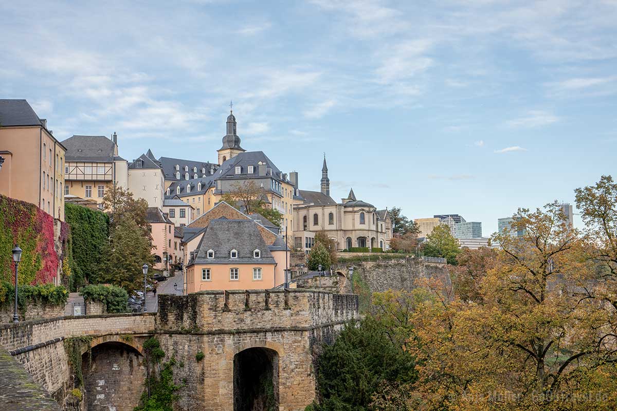 Der Chemin de la Corniche ist auch Top Sehenswürdigkeit in Luxemburg