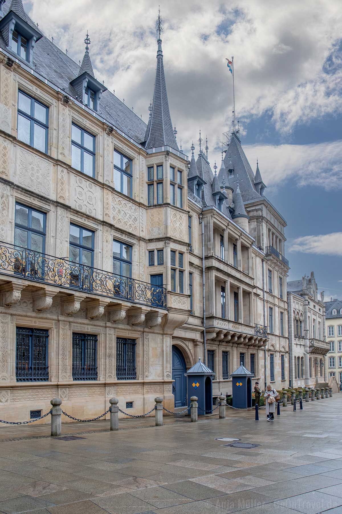 Großherzoglicher Palast in der Altstadt von Luxemburg