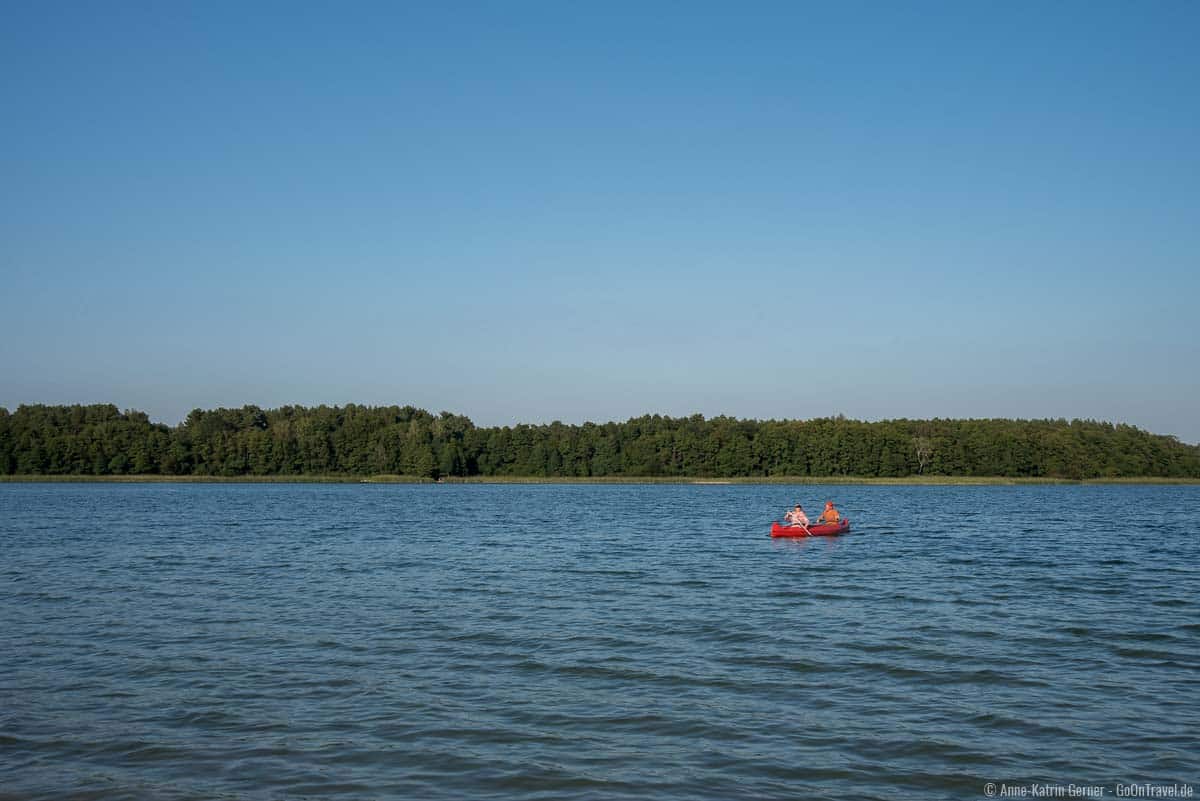 Perfekter Tagestrip: mit dem Kanu über die Templiner Seen