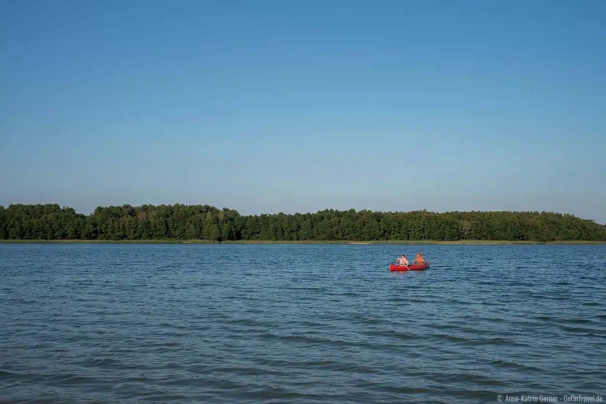 Perfekter Tagestrip: mit dem Kanu über die Templiner Seen