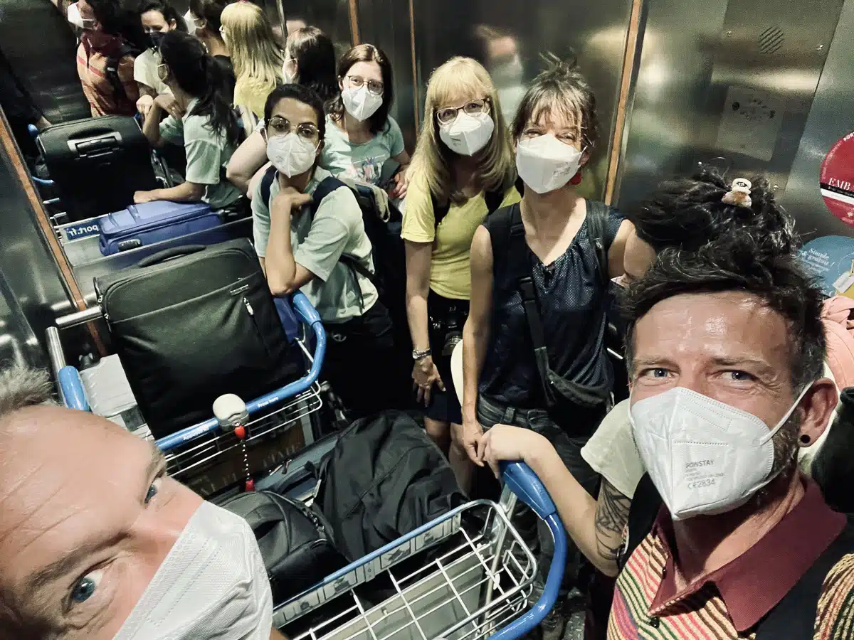 (Foto: Tino Häusler) Unser Gepäck ist vollständig am Flughafen Nizza zum Dreh angekommen (Foto: Tino Häusler) Unser Gepäck ist vollständig am Flughafen Nizza zum Dreh angekommen