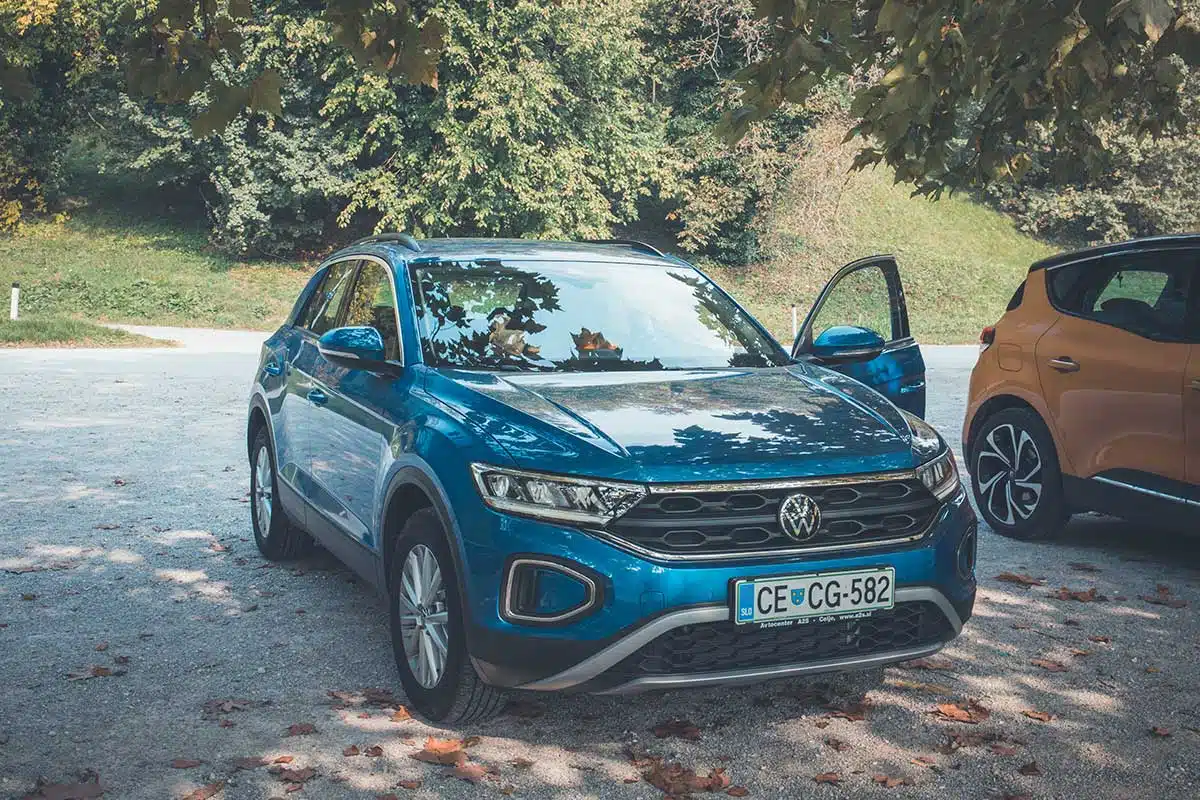 Unser Mietwagen in Slowenien Unser Mietwagen in Slowenien