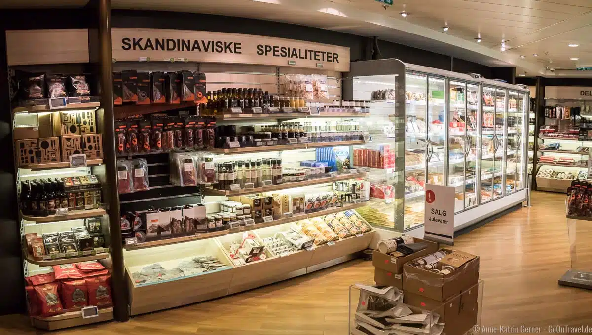 Duty Free Shop auf Deck 6 Duty Free Shop auf Deck 6