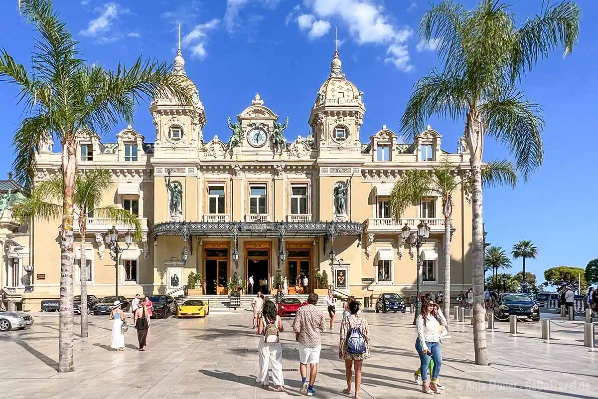 Monaco Casino im Stadtteil Monte-Carlo Monaco Casino im Stadtteil Monte-Carlo