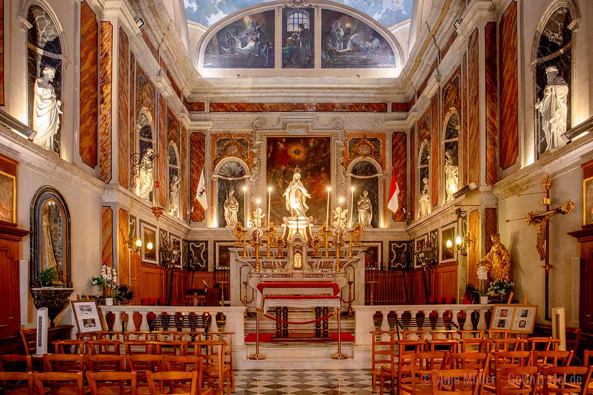 Die Chapelle de la Misericorde von innen