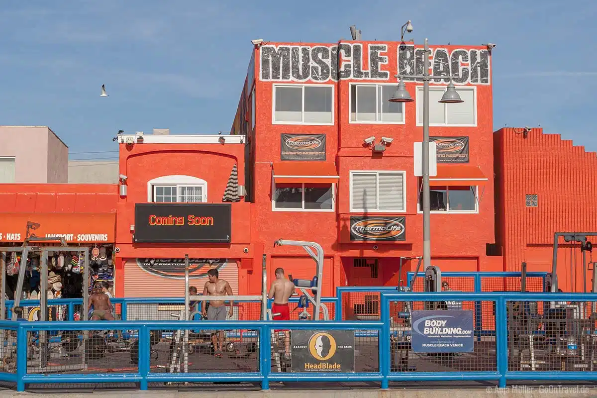 Muscle Beach in Venice Muscle Beach in Venice