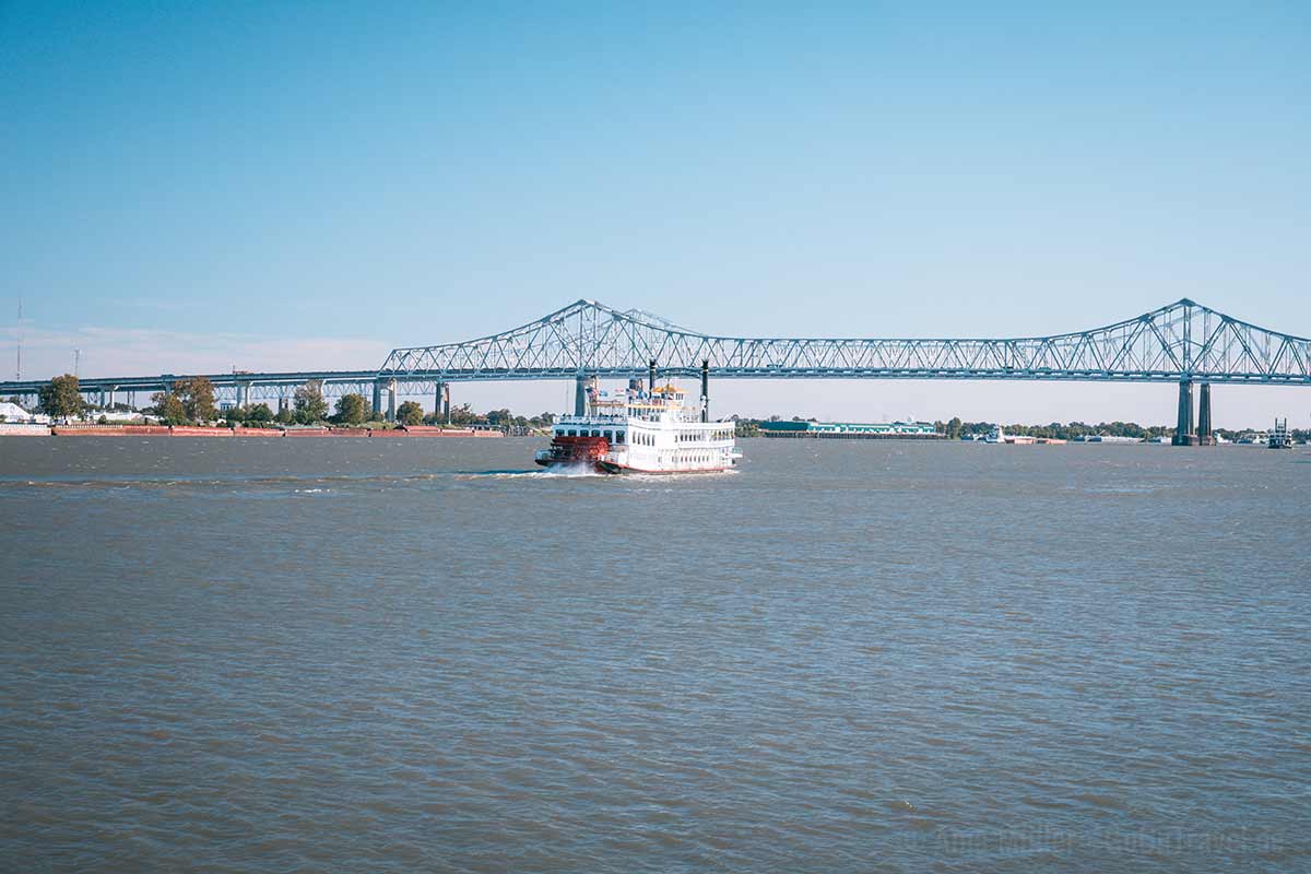 Top-Aktivität in New Orleans: eine Fahrt auf dem Mississippi Top-Aktivität in New Orleans: eine Fahrt auf dem Mississippi