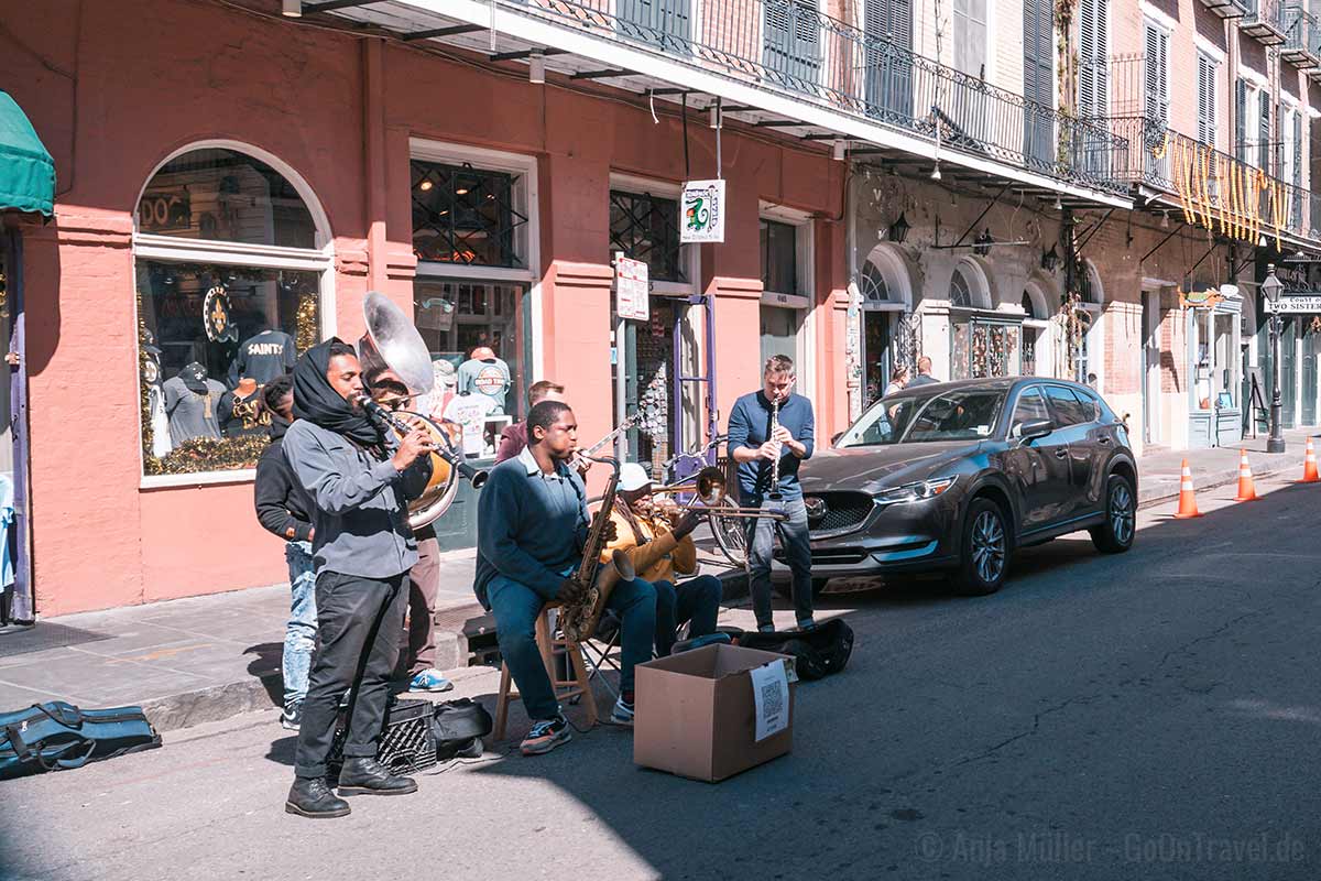 Musiker im French Quarter Musiker im French Quarter
