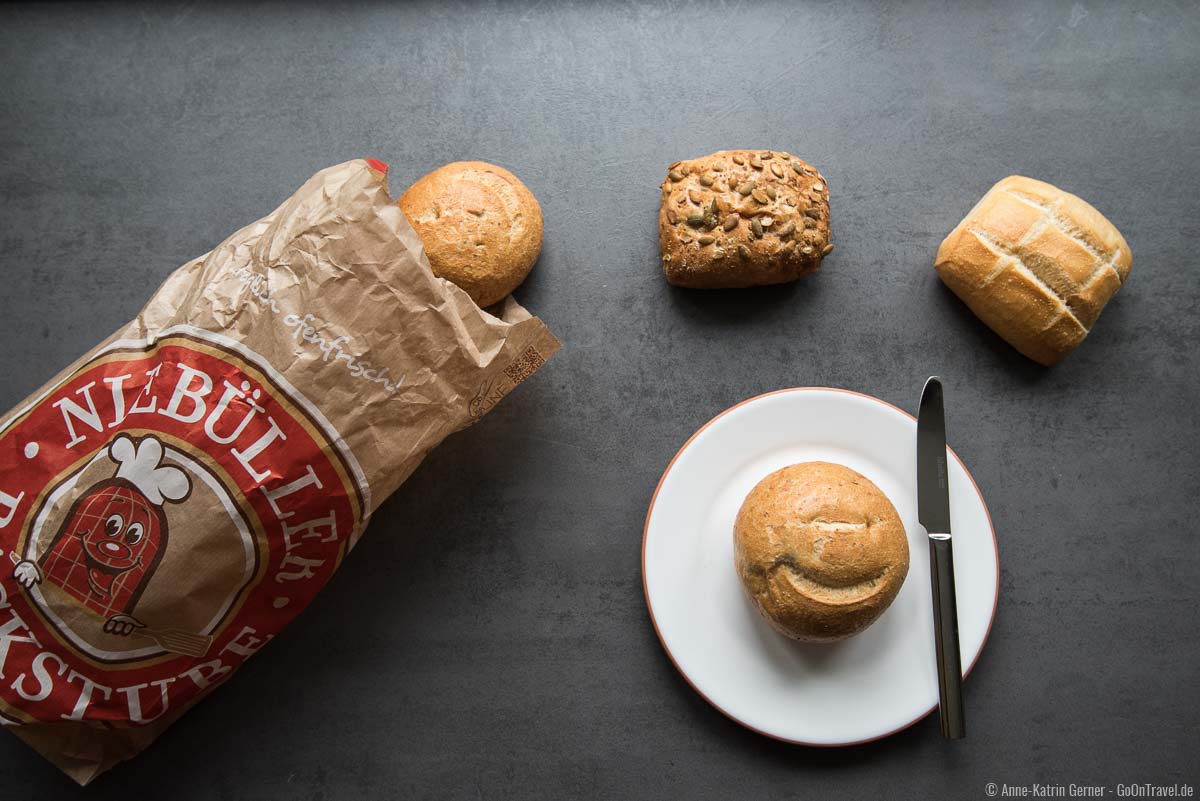 Freudi Brötchen, Knackfrische und Niebüller Deern von der Niebüller Backstube