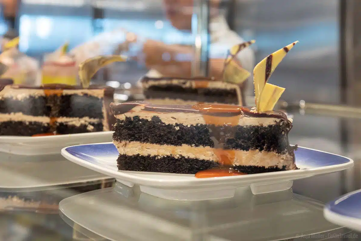 Kuchen im Garden Café Kuchen im Garden Café