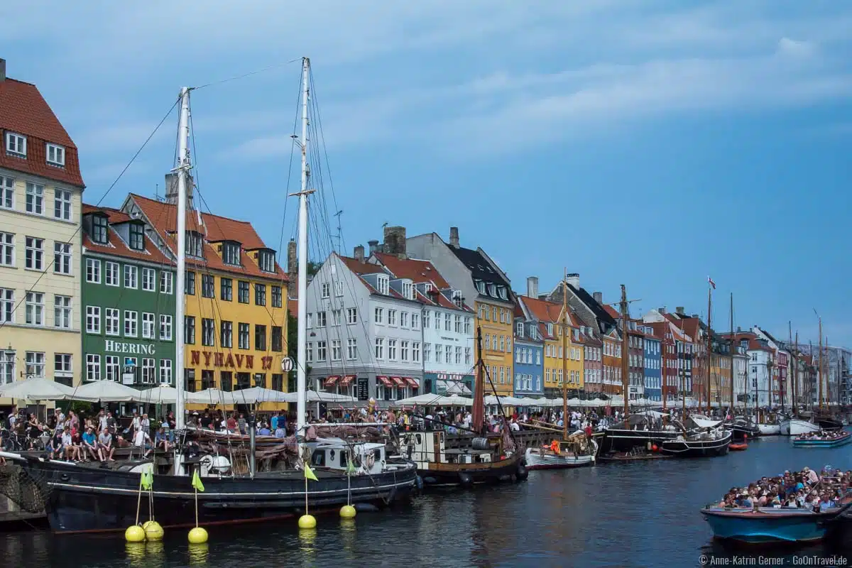Nyhavn ist ein Touristenmagnet Nyhavn ist ein Touristenmagnet