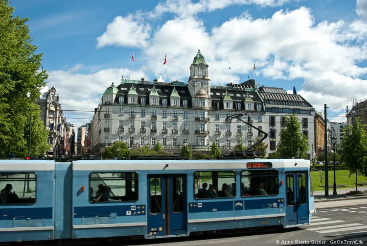 Mit der Tram durch Oslo