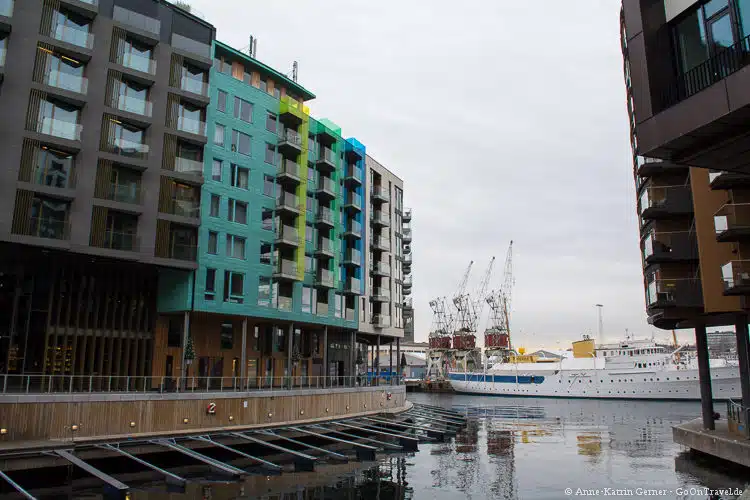 der neue Stadtteil Aker Brygge der neue Stadtteil Aker Brygge