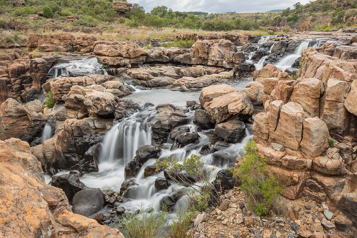 Wasserfälle am Bourkes Luck Potholes Wasserfälle am Bourkes Luck Potholes