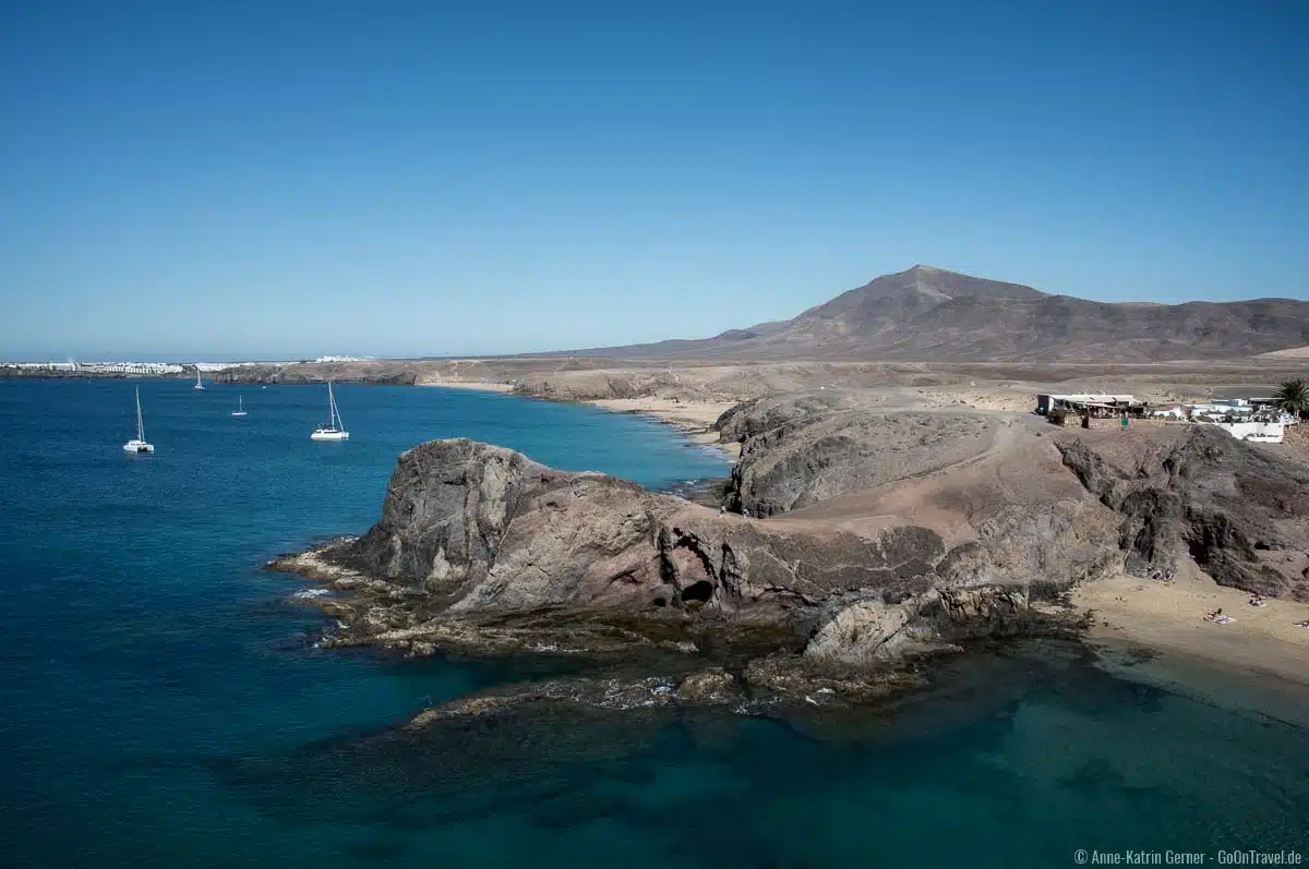 Die Papagayo Strände mit den kleinen Buchten zählen zu den schönsten Stränden von Lanzarote