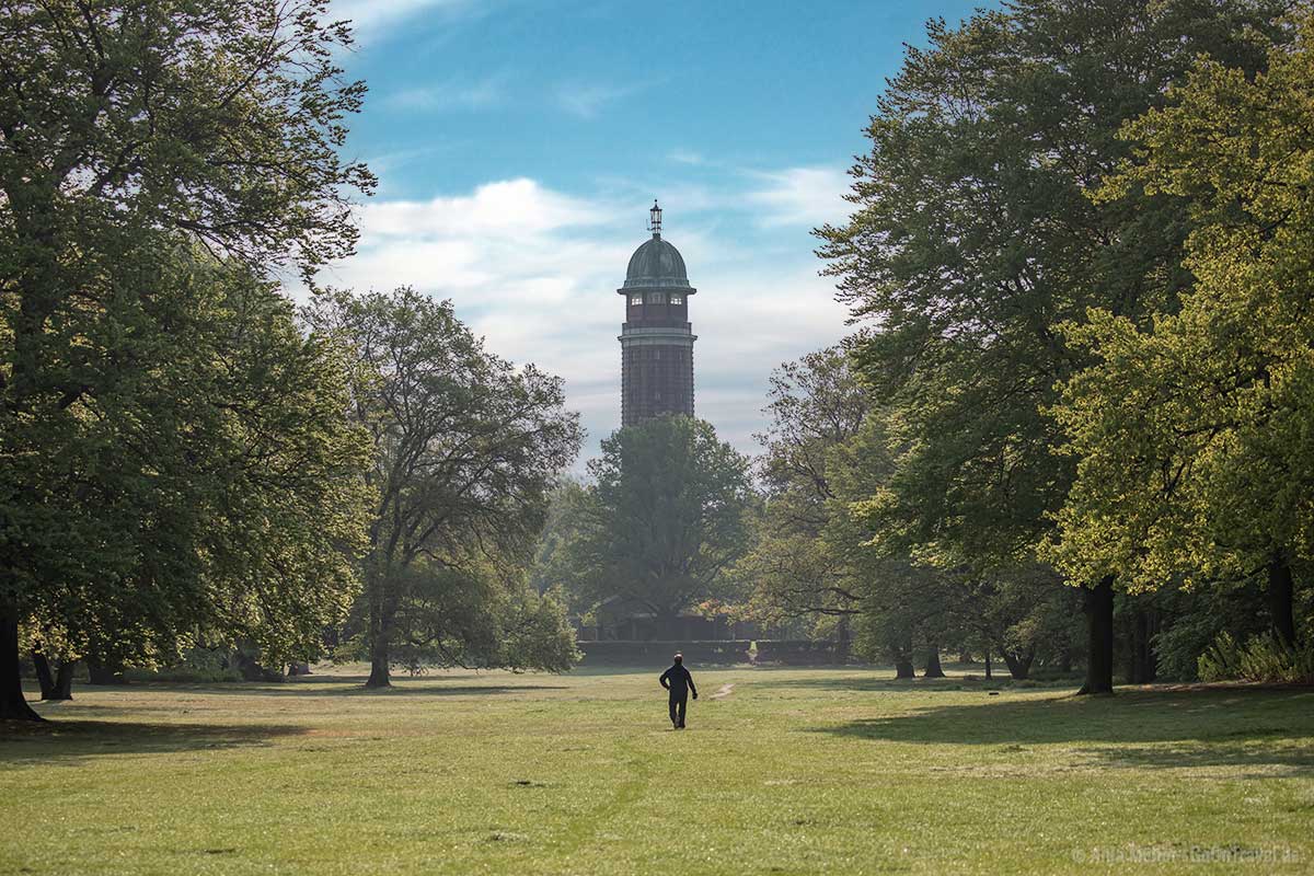 Historischer Wasserturm im Volkspark Jungfernheide