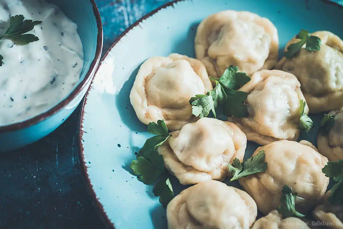 Pelmeni - Russische Teigtaschen Pelmeni - Russische Teigtaschen