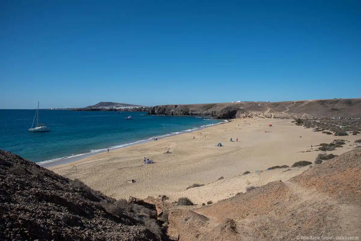 Der schöne breite Strand von Playa Mujeres ist sehr gut zu erreichen