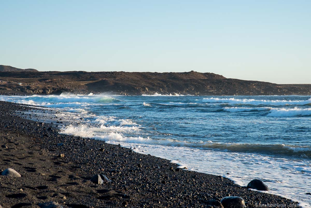 Playa de Janubio ist wunderschön aber zum Baden ungeeignet