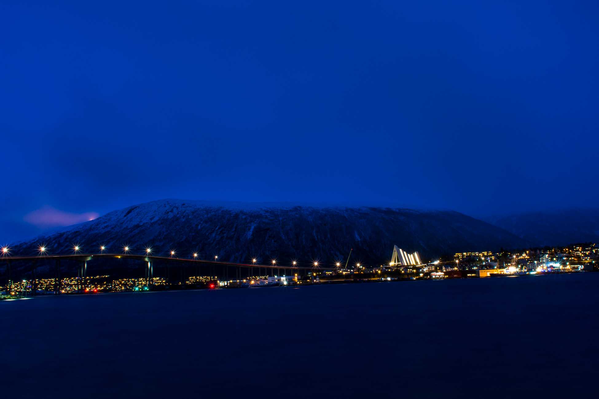 Polarnacht Tromso Norwegen