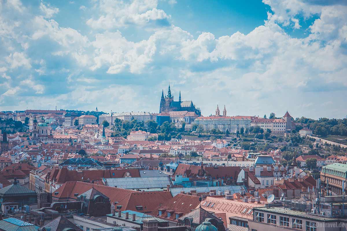 Blick auf die Prager Burg