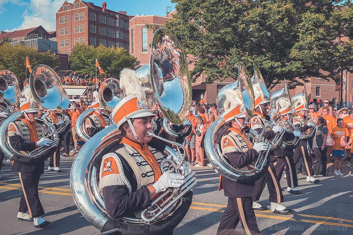 Über 300 Mitglieder hat die Pride of the Southland Band