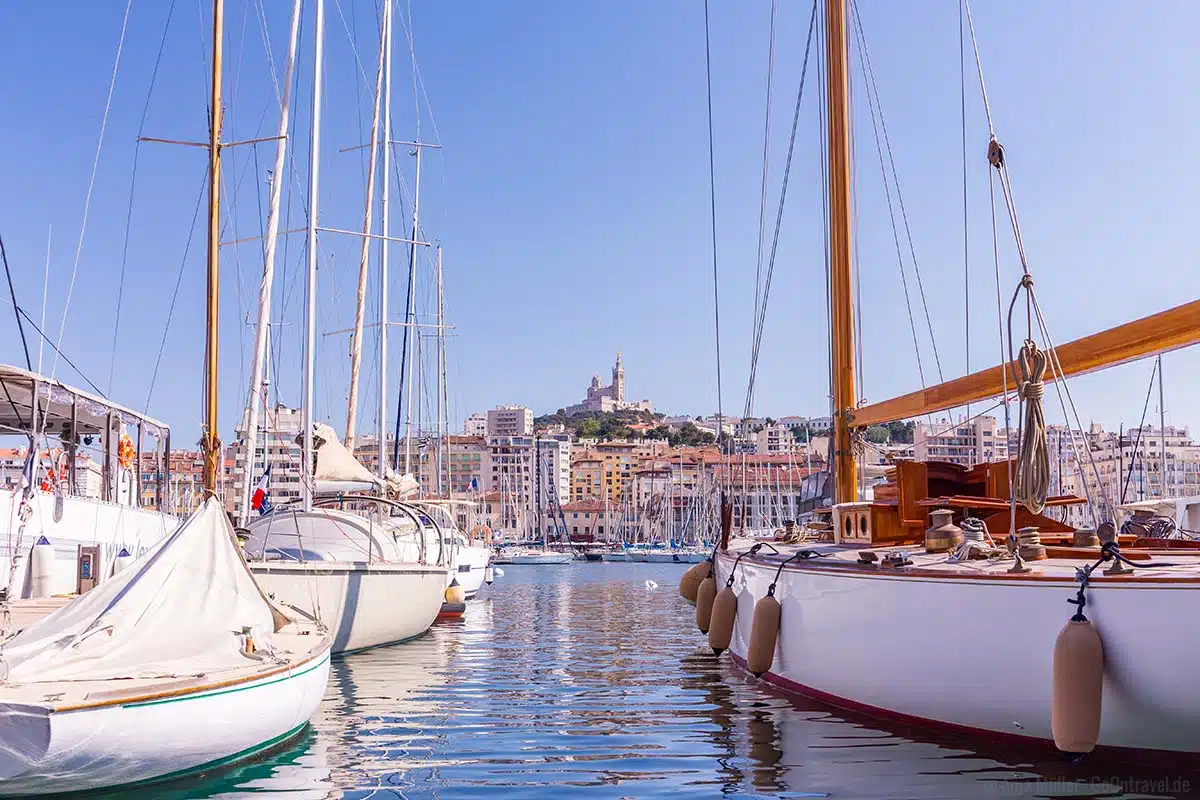 Alter Hafen - Vieux Port von Marseille