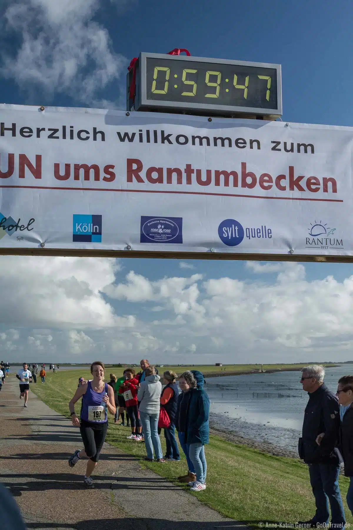 Zieleinlauf der Autorin von diesem Blogbeitrag Zieleinlauf der Autorin von diesem Blogbeitrag
