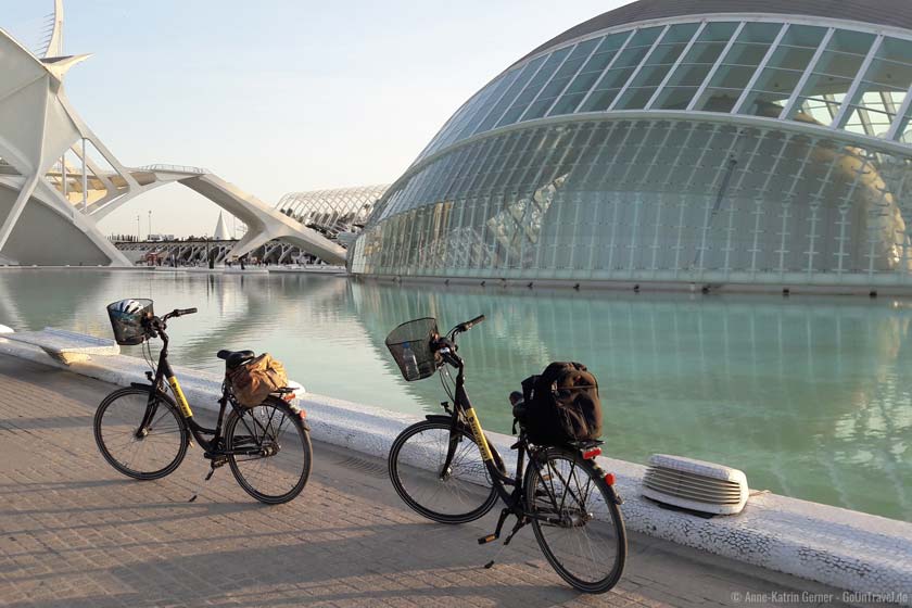 mit dem Rad zu Valencia´s Sehenswürdigkeiten mit dem Rad zu Valencia´s Sehenswürdigkeiten