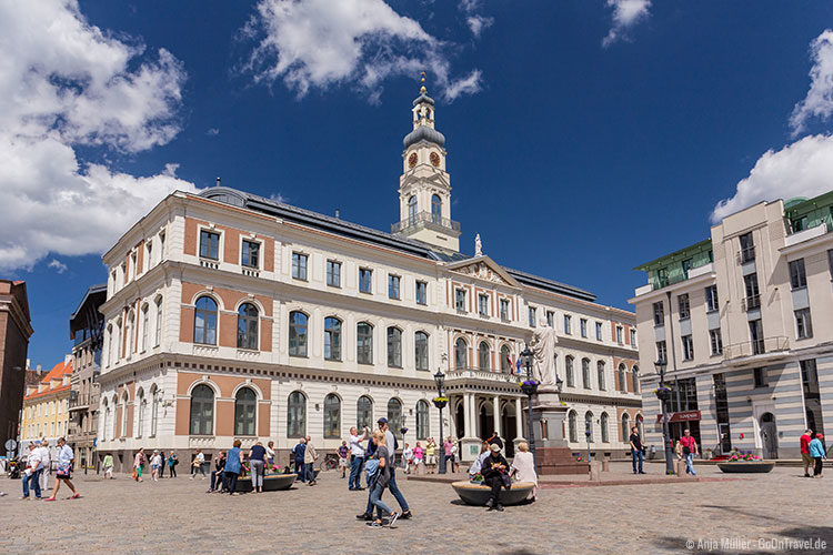 Das Rathaus in Riga