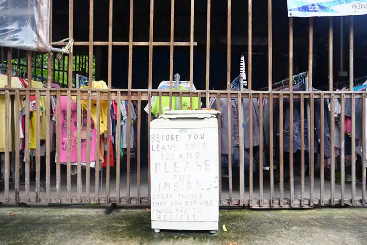 Recycling auf thailändische Art Recycling auf thailändische Art