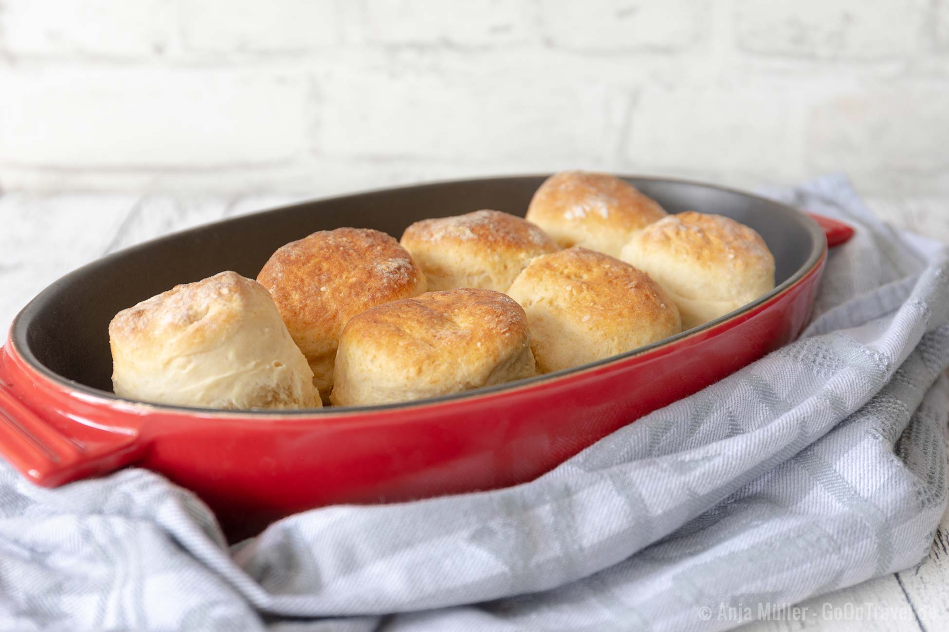 Buttermilk Biscuits dürfen in der Südstaatenküche nicht fehlen