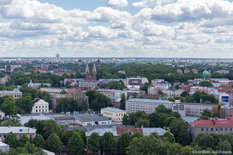 Blick auf Riga