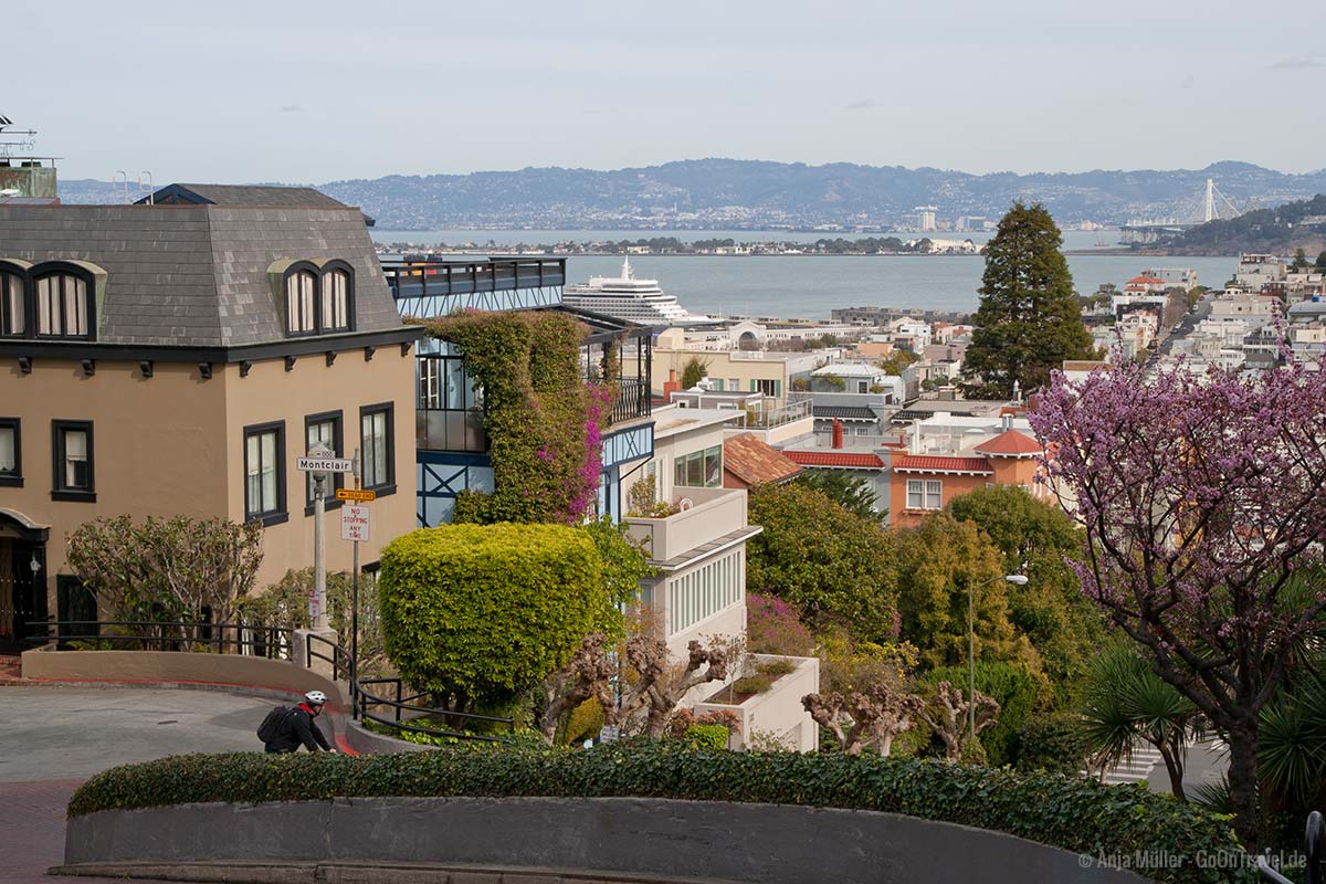 Blick auf die Bucht von San Francisco