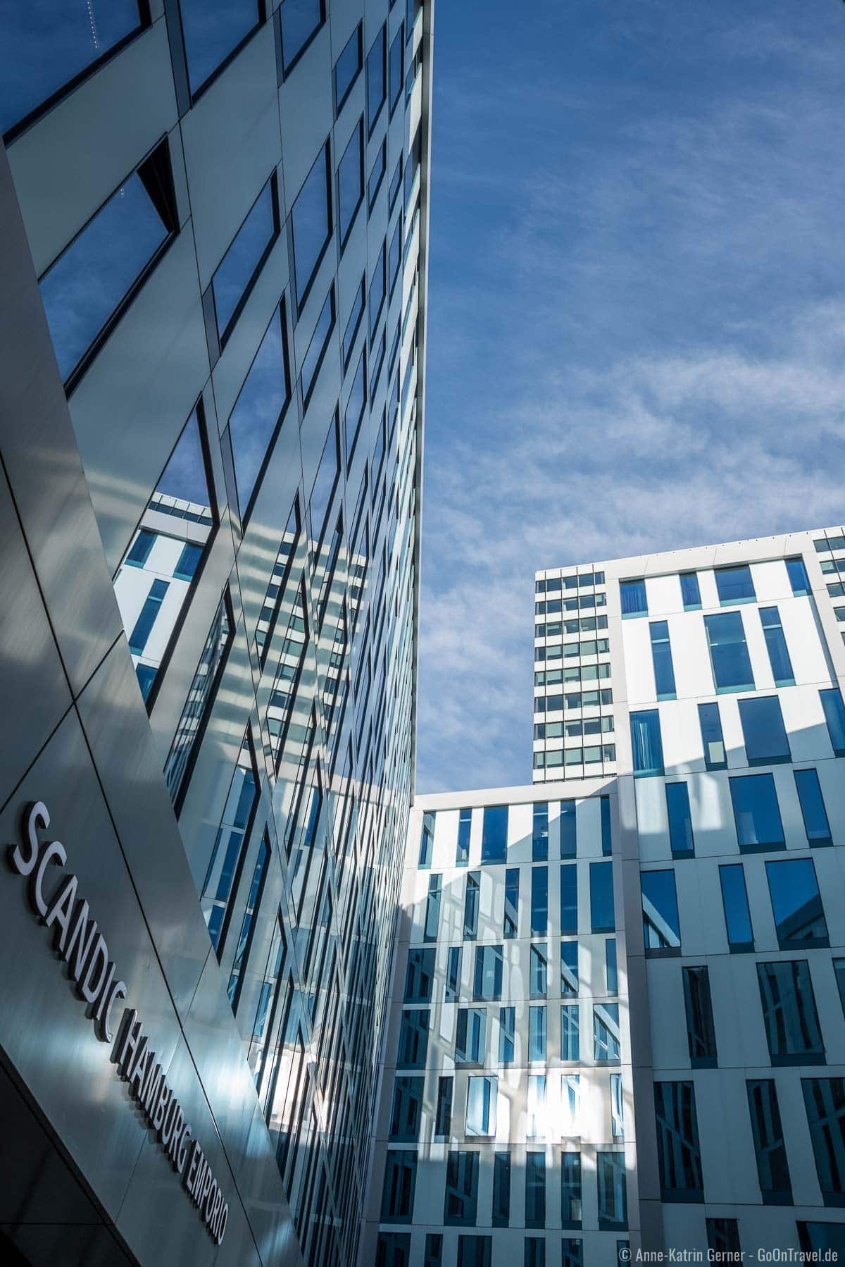 Fassade vom Scandic am Haupteingang Fassade vom Scandic am Haupteingang