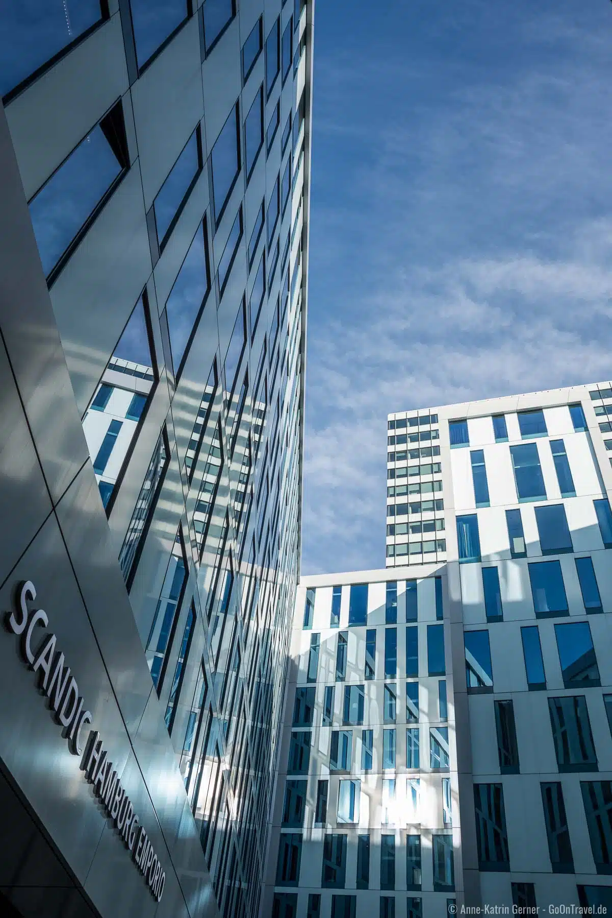 Fassade vom Scandic am Haupteingang Fassade vom Scandic am Haupteingang