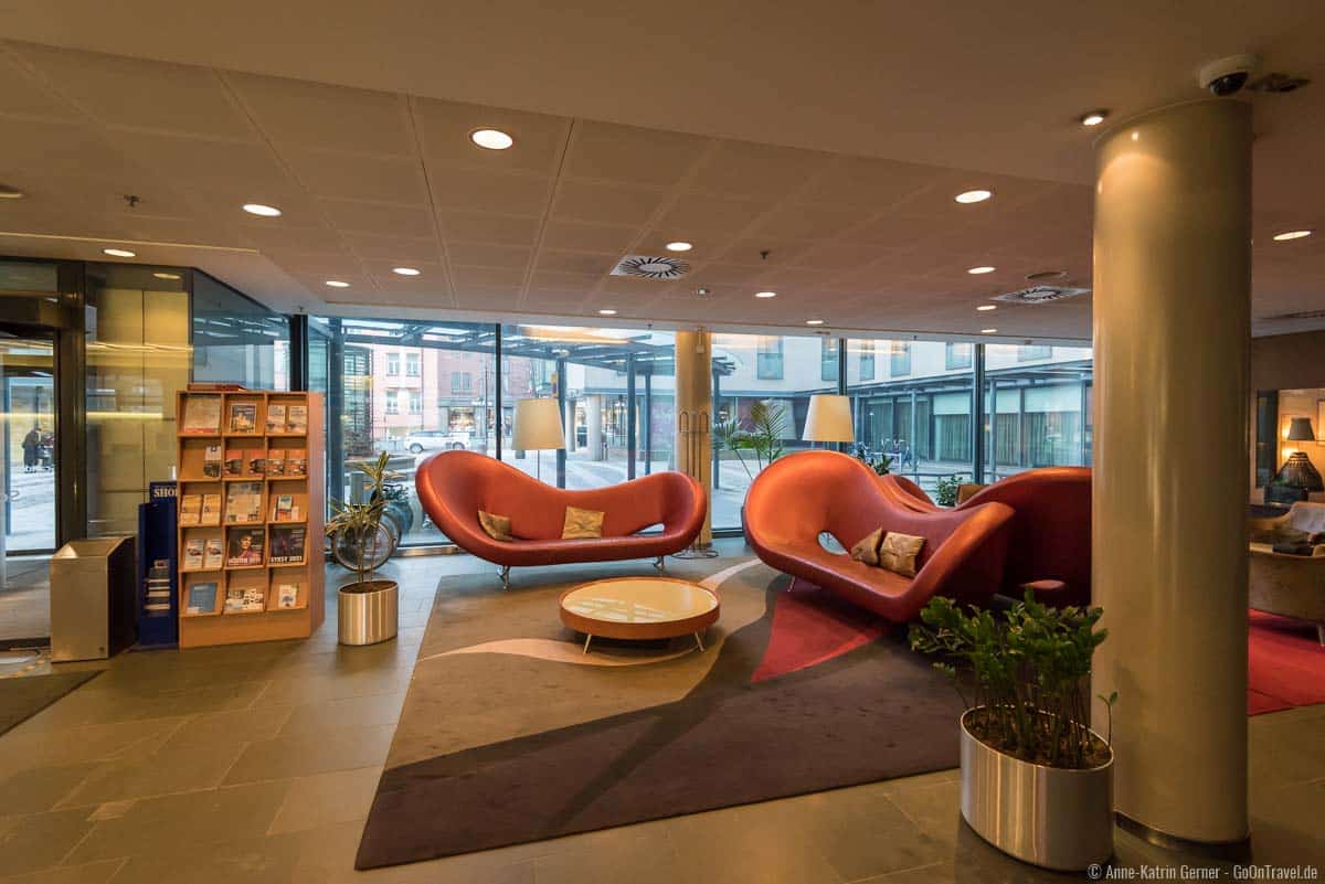Lobby im Scandic Simonkenttä Lobby im Scandic Simonkenttä