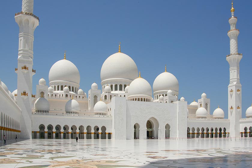 Scheich-Zayid-Moschee in Abu Dhabi Scheich-Zayid-Moschee in Abu Dhabi