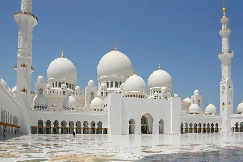 Scheich-Zayid-Moschee in Abu Dhabi Scheich-Zayid-Moschee in Abu Dhabi