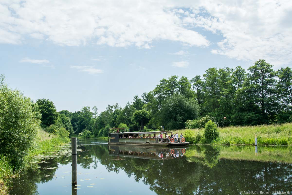 Schippelschute auf dem Finowkanal