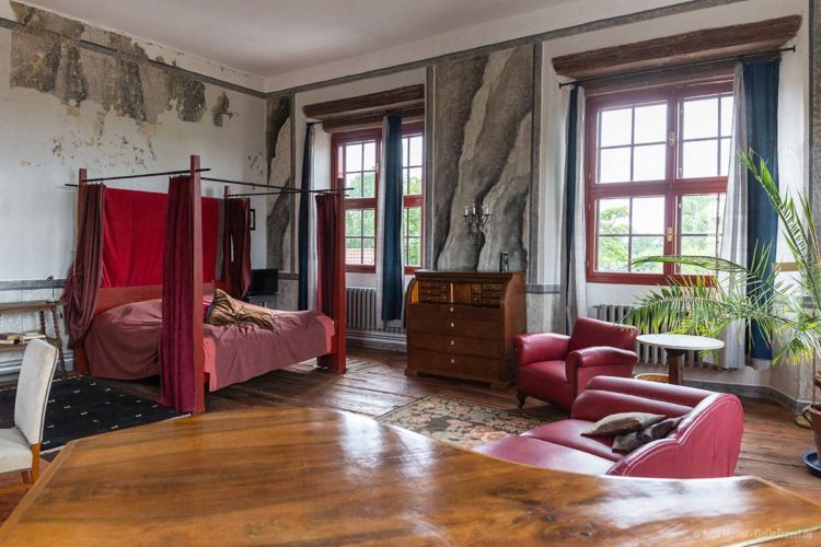 Zimmer im Schloss Schmarsow