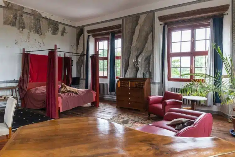 Zimmer im Schloss Schmarsow Zimmer im Schloss Schmarsow