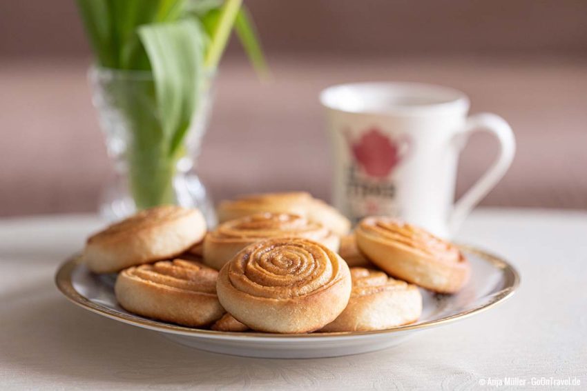 Rezept Schwedische Zimtschnecken (mit Trockenhefe)