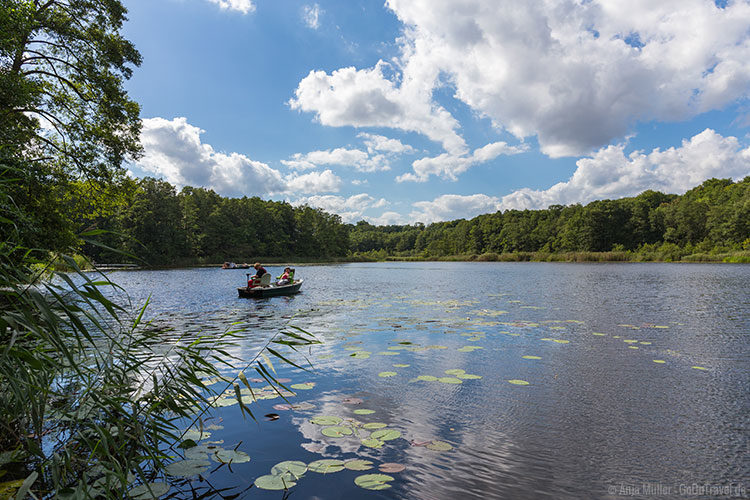 Der See beim Schloss Boitzenburg Der See beim Schloss Boitzenburg