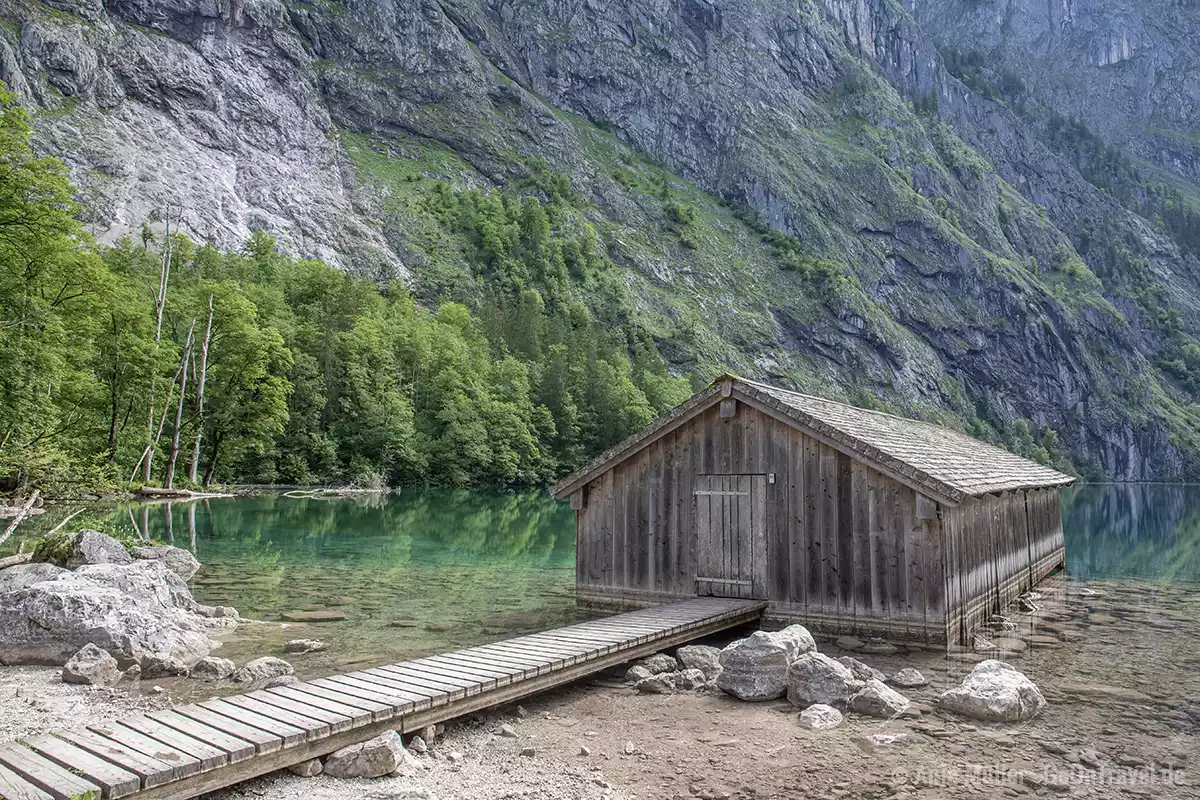 Obersee mit Bootshaus