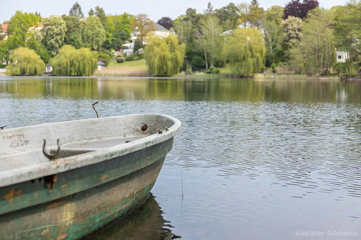 Boot am Hundekehlesee Boot am Hundekehlesee